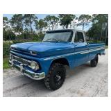 1966 Chevy Pick Up Blue
