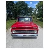1965 Chevy Pick Up Red
