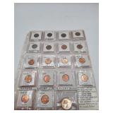 Transfer History Lincoln Cents With $1 Coin