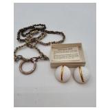 Vintage Necklace and Earrings