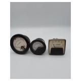 3 Analog Panel Meters