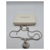Coldwater Creek Heart Pendant Necklace