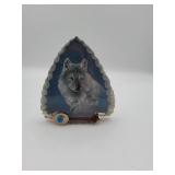 Crystal Spirits Wolf Plaque