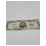 1963 $5 Red Seal Note
