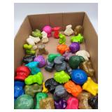 Vintage Gogo's Crazy Bones Figures