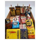 Vintage Oil and Wax Cans