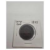 1845 Large Cent Coin