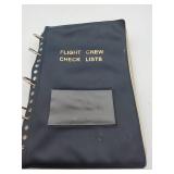Flight Crew Check Lists Binder