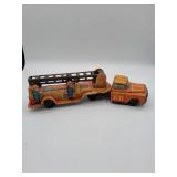 Tin Fire Truck With Ladder