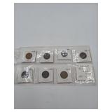 7 Indian Head Cents 1880-1901