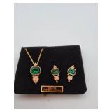 Austrian Crystal Necklace and Earrings