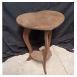 Heart-Shaped Wood Table
