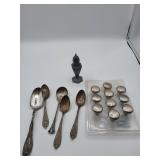 Silver-Plated Spoons, Shaker, Knobs