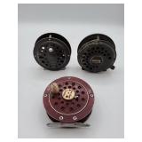 3 Fishing Reels
