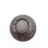 Stonewall Babbitt metal ingot United American