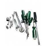 S-K Tools assorted screwdrivers and wrenches