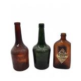 Old Treasure and Christian Brothers bottles