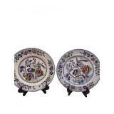 Mason's Patent Ironstone China plates pair