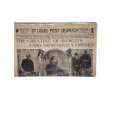 St. Louis Post-Dispatch Newspaper May 1, 1904