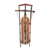 Flexible Flyer wooden sled Model F023
