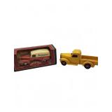 Budweiser 1951 Van with Yellow Toy Truck
