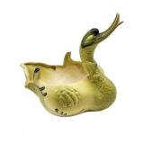 Hull pottery swan shaped bowl