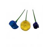 Hand blown glass flower stems
