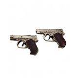 Presto metal cap guns pair