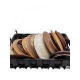 Stoneware and ceramic pot lids
