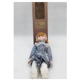 Premier Dolls porcelain doll with box