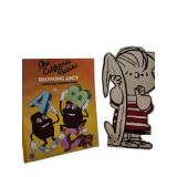 California Raisins coloring book and Linus figure
