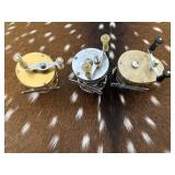 Lot of 3 Vintage Shakespeare Casting Reels