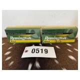 1-Box of Remington Rifle 22-250 Remington