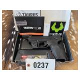 Taurus TX22 Viridian laser threaded barrel .22 4
