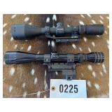 Redfield 3x-9x optic and Simmons Pro 50 2.5-10 x50