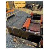 HLS25 Horizontal Log Splitter for skid steer.