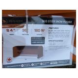 Wolverine SP-15-84W snow pusher.