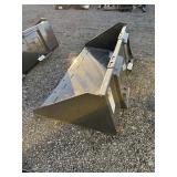 Wolverine skid steer bucket. (new)