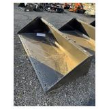 Wolverine TDB-11-84W 86' skid steer bucket. (new)