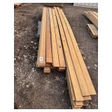 1x6x12 and 1x6x16 pine.