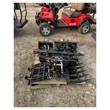 IREAS Mini Excavator Attachment Set includes a