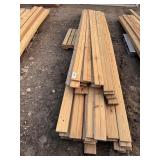 1x6x12 and 1x6x16 pine tongue and groove.