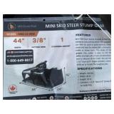 Wolverine MSG-11-44W mini skid steer grapple