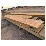 Laminate beam. 18' wide, 2' thick, 2-16', 2-13.5,3