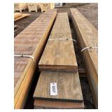 6-Laminate beams. 16' wide, 2' thick, 12' long.