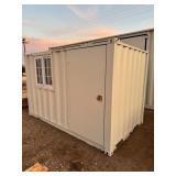 Small shipping container office/guard building