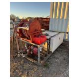 Brush fire apparatus.