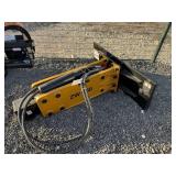 Wolverine CB-11-750F skid steer concrete breaker.