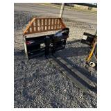 Wolverine PFA-11-3300G hydraulic pallet forks.