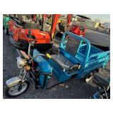 IRET13 electric utility tricycle with manual dump